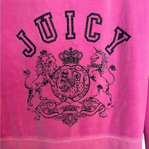 Classic velvet zip up Juicy Couture jacket